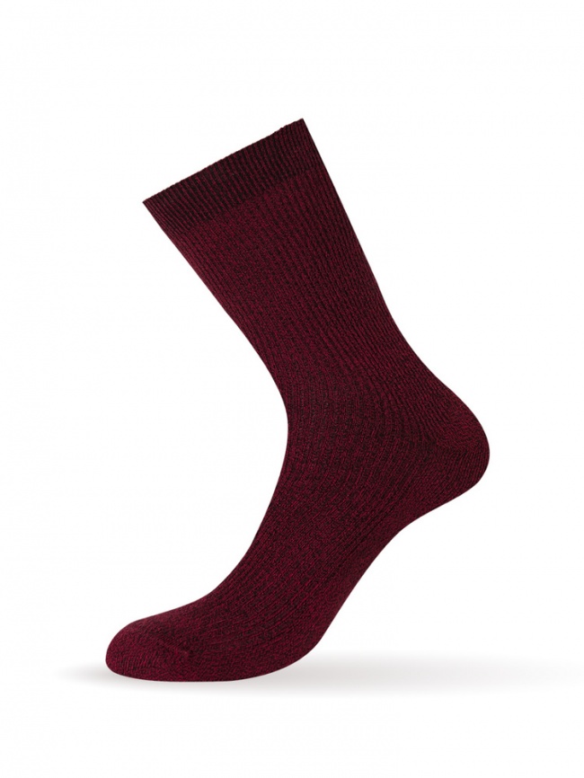 Мужские носки OMSA Classic (Bordo Melange) фото 1