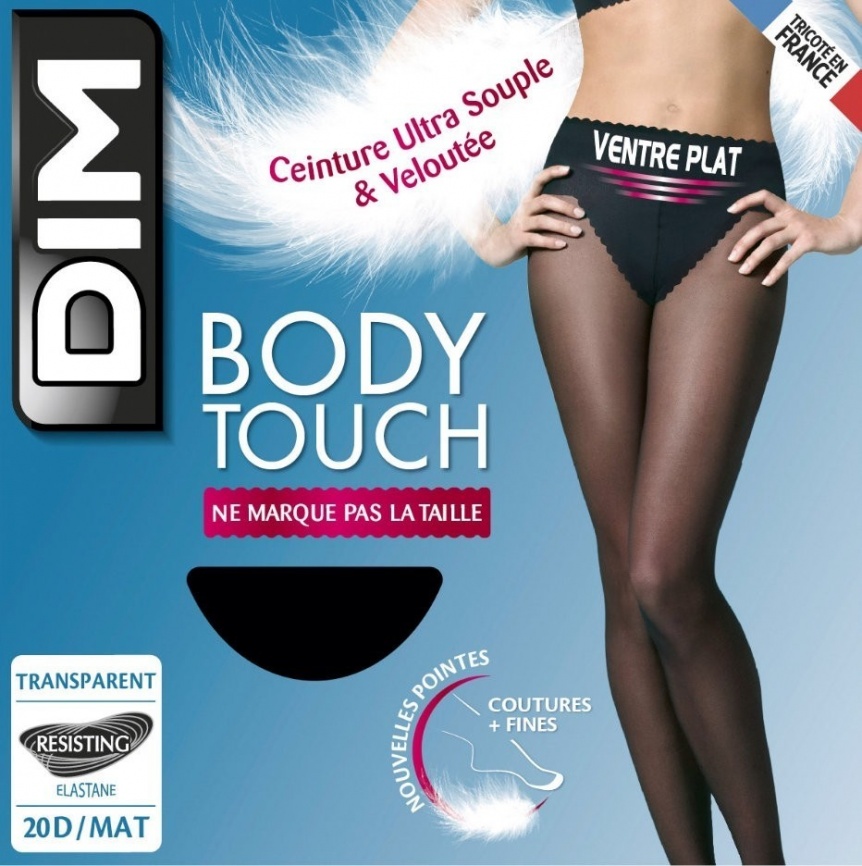 Колготки DIM Body Touch 20 (Черный) фото 2