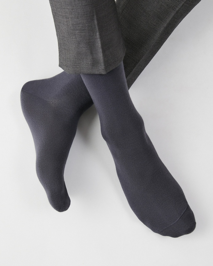 Мужские носки OMSA Classic (Grigio Scuro) фото 2