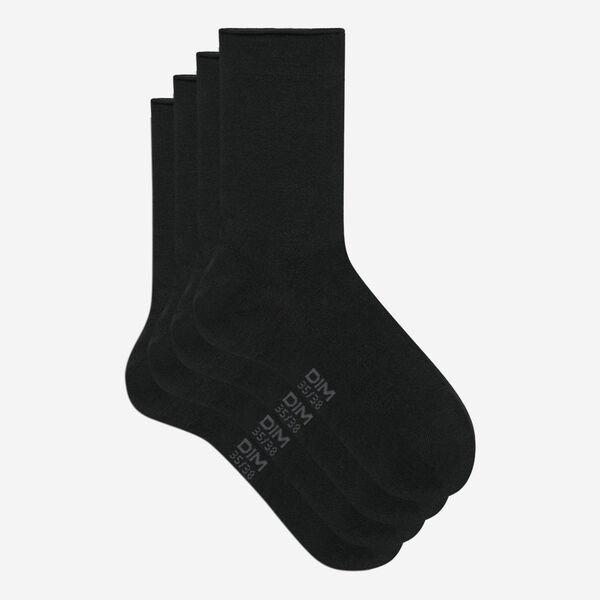 Набор женских носков DIM Modal (2 пары) (Черный) фото 2