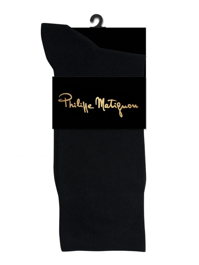 Мужские носки PHILIPPE MATIGNON Cotton Soft (Blu) фото 4
