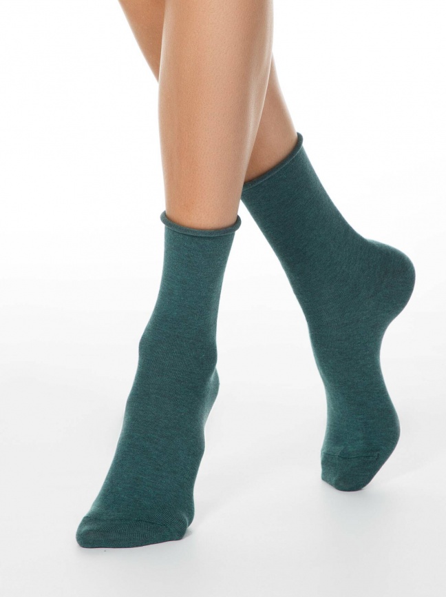 Женские носки CONTE Comfort (Темно-бирюзовый) фото 1