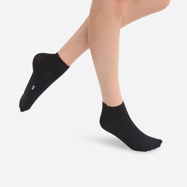 Набор женских носков DIM Skin (2 пары) (Черный) фото 1