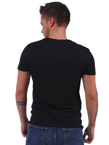 Мужская футболка SERGIO DALLINI (Черный) фото 2