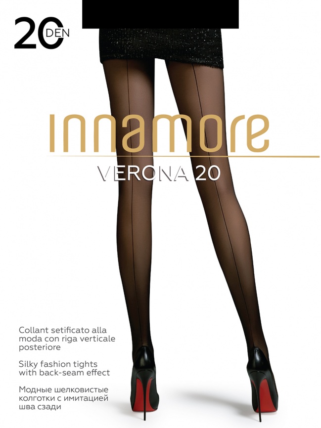 Колготки INNAMORE Verona 20 (Nero) фото 2