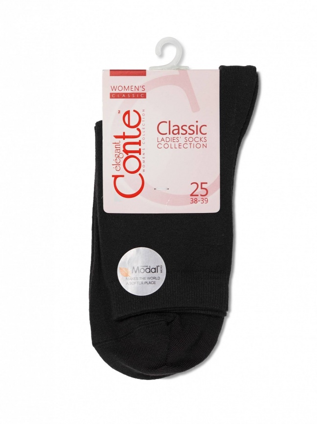 Женские носки CONTE Classic (Молочный) фото 3