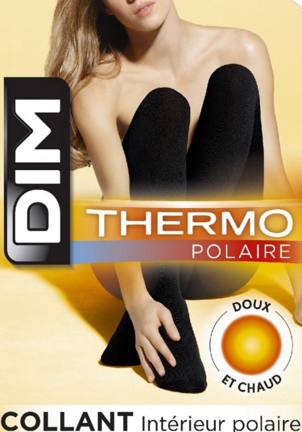 Колготки DIM Thermo Polaire 143 (Черный) фото 4