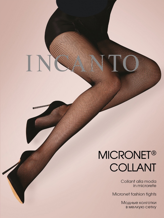 Колготки INCANTO Micronet (Nero) фото 1