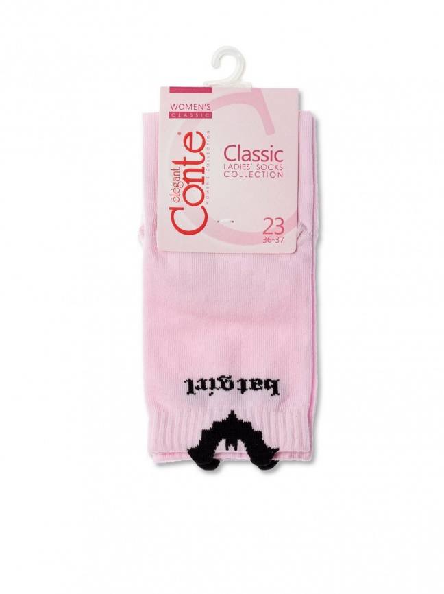 Женские носки CONTE Classic (Светло-розовый) фото 3
