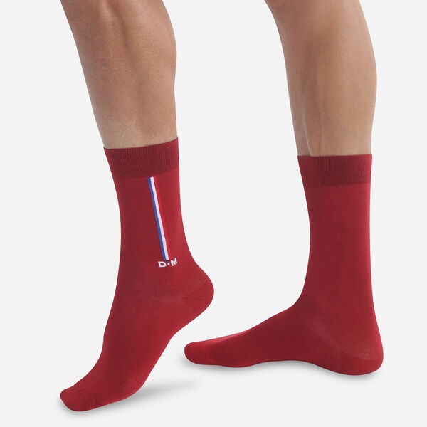 Мужские носки DIM Monsieur (Бордовый) фото 1