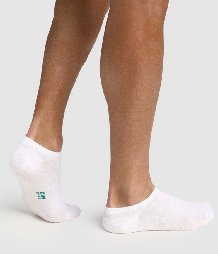 Набор мужских носков DIM Green Bio Ecosmart (2 пары) (Белый) фото 1