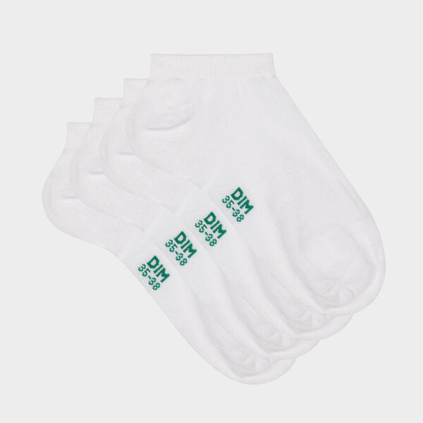 Набор женских носков DIM Green (2 пары) (Белый) фото 2