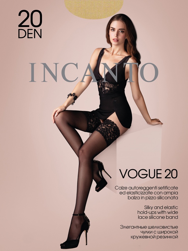 Чулки INCANTO Vogue 20 (Melon) фото 1