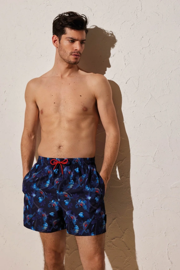 Мужские пляжные шорты YSABEL MORA Unico (Темно-синий) фото 1