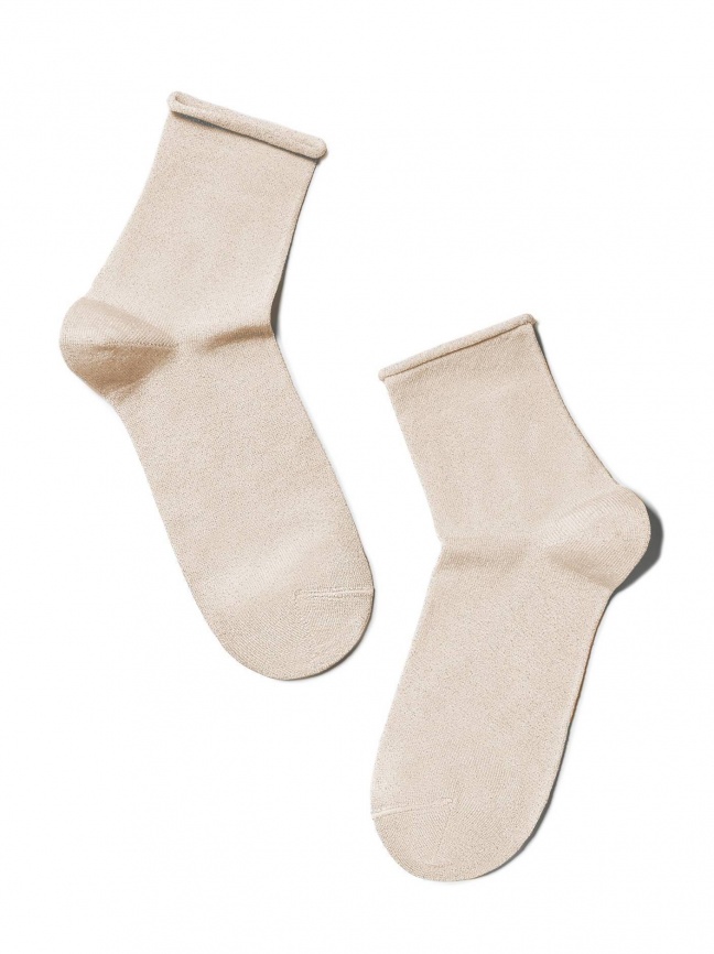 Женские носки CONTE Classic (Кремовый) фото 2