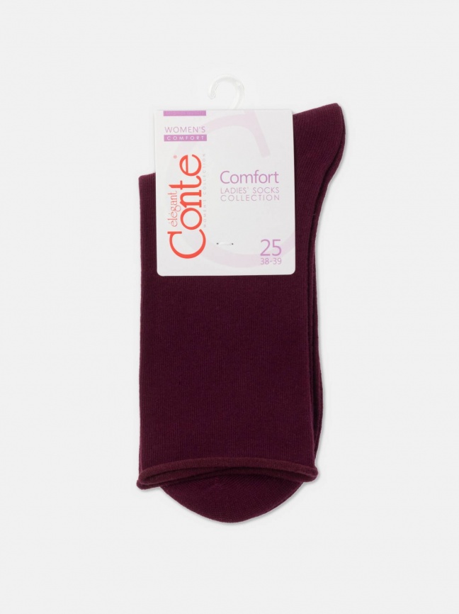 Женские носки CONTE Comfort (Лиловый) фото 3