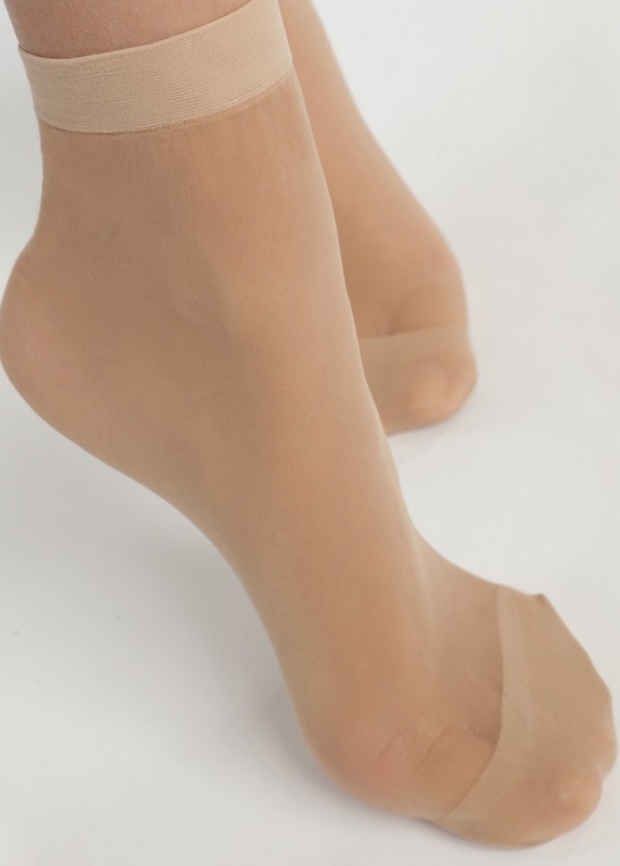 Набор женских носков DIM Ultra Resist 20 (2 пары) (Бежевый) фото 3