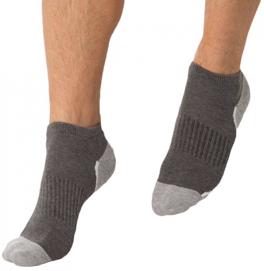 Набор мужских носков DIM Sport (3 пары) (Серый) фото 1