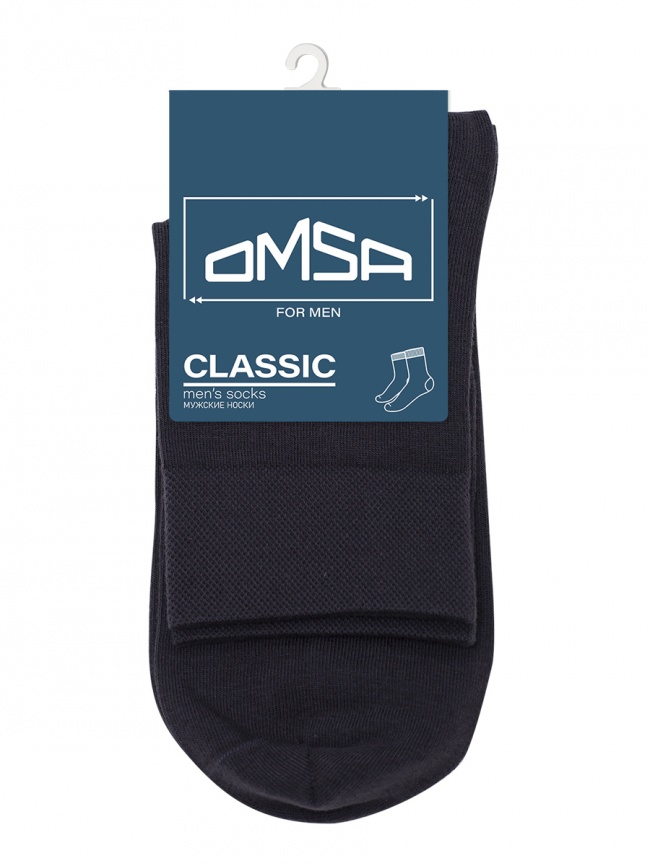 Мужские носки OMSA Classic (Nero) фото 2