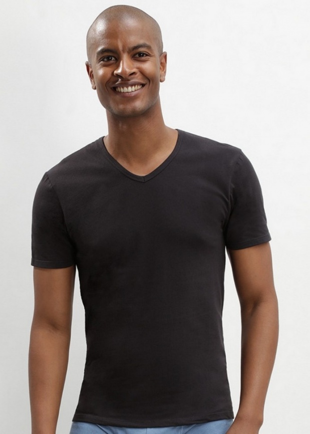 Набор мужских футболок DIM X-Temp (2шт) (Черный/Черный) фото 1