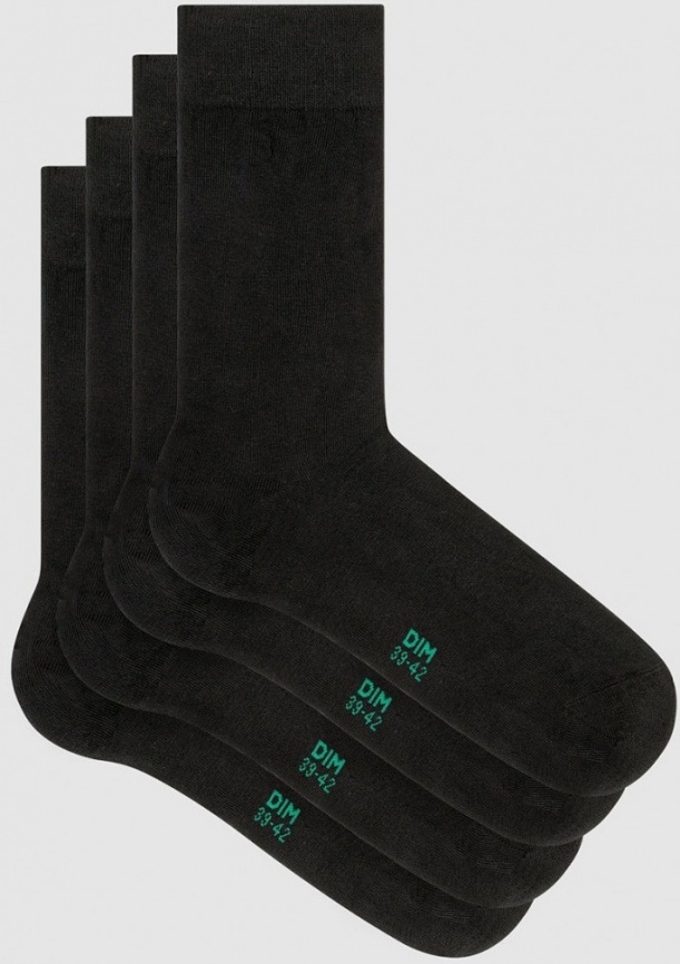 Набор мужских носков DIM Green Bio Ecosmart (2 пары) (Антрацит) фото 2