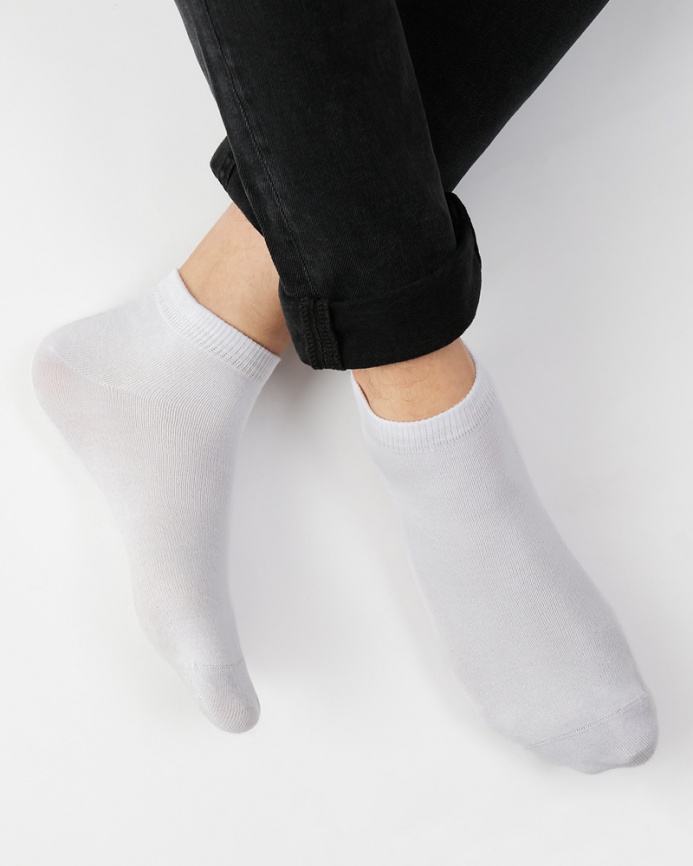 Мужские носки OMSA Eco (Bianco) фото 2