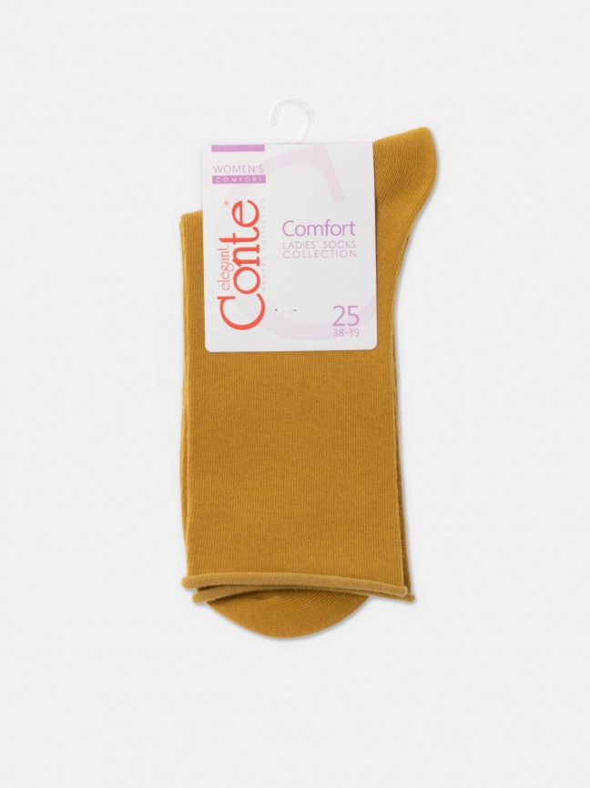 Женские носки CONTE Comfort (Оранжевый) фото 3