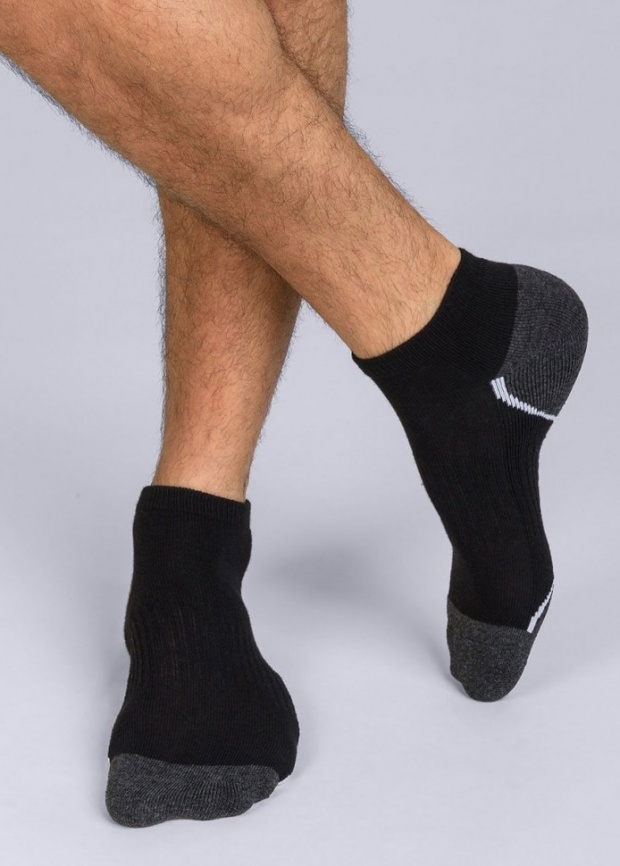 Набор мужских носков DIM Sport (3 пары) (Черный) фото 1