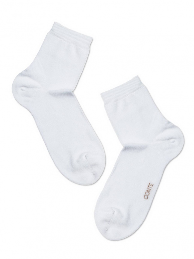 Женские носки CONTE Classic (Белый) фото 2