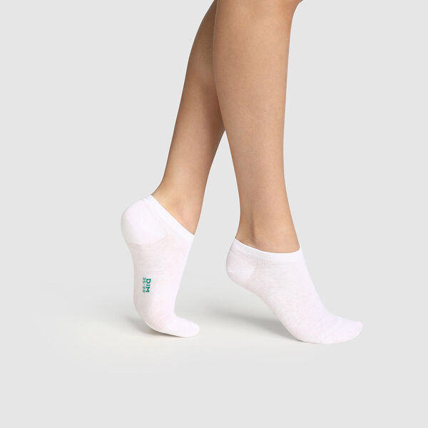 Набор женских носков DIM Green (2 пары) (Белый) фото 1