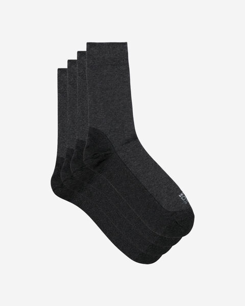 Набор мужских носков DIM Ultra Resist (2 пары) (Антрацит) фото 2