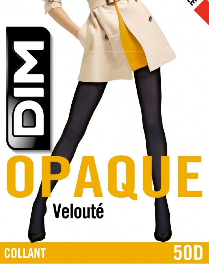 Колготки DIM Style Opaque 50 (Желто-бежевый) фото 4