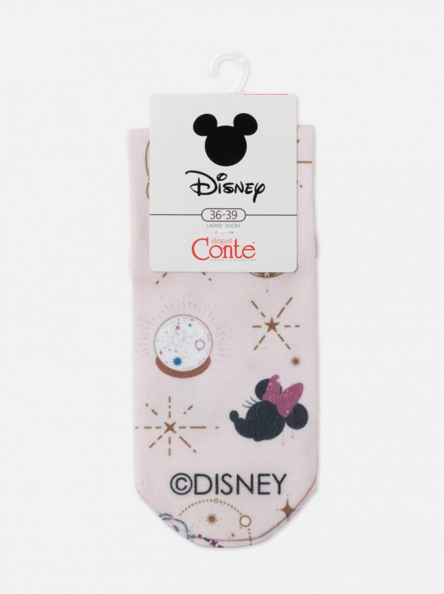 Женские носки CONTE Disney (Пепельно-розовый) фото 4