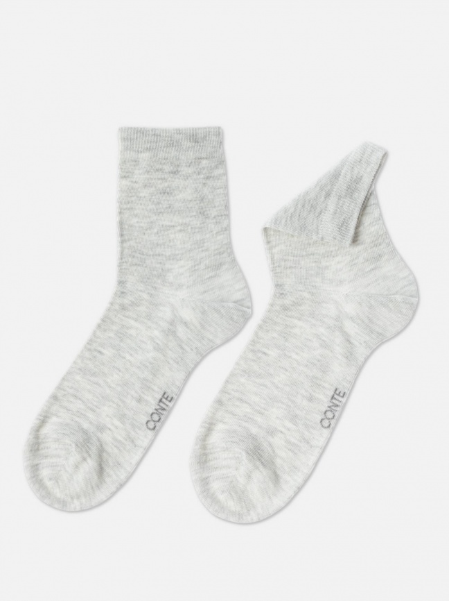 Женские носки CONTE Classic (Светло-серый) фото 2