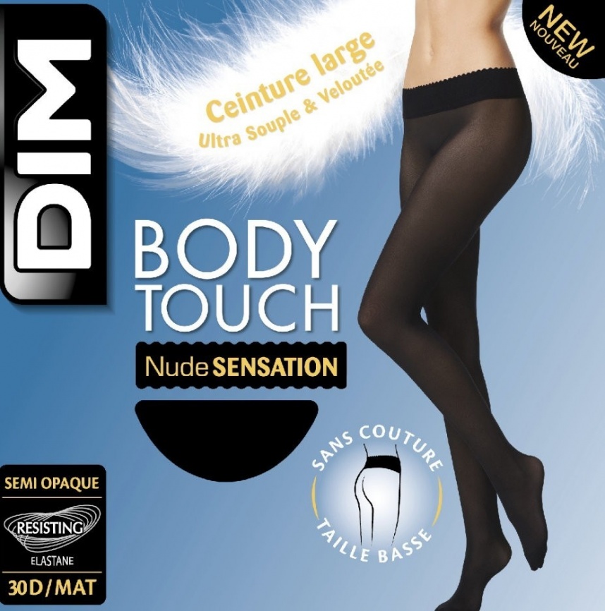 Колготки DIM Body Touch 30 (Черный) фото 2