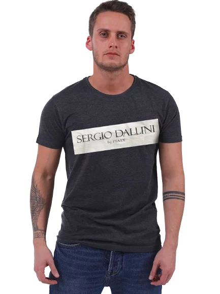 Мужская футболка SERGIO DALLINI (Серый) фото 1