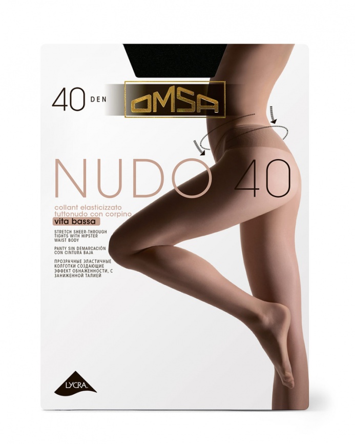 Колготки OMSA Nudo 40 (Caramello) фото 2