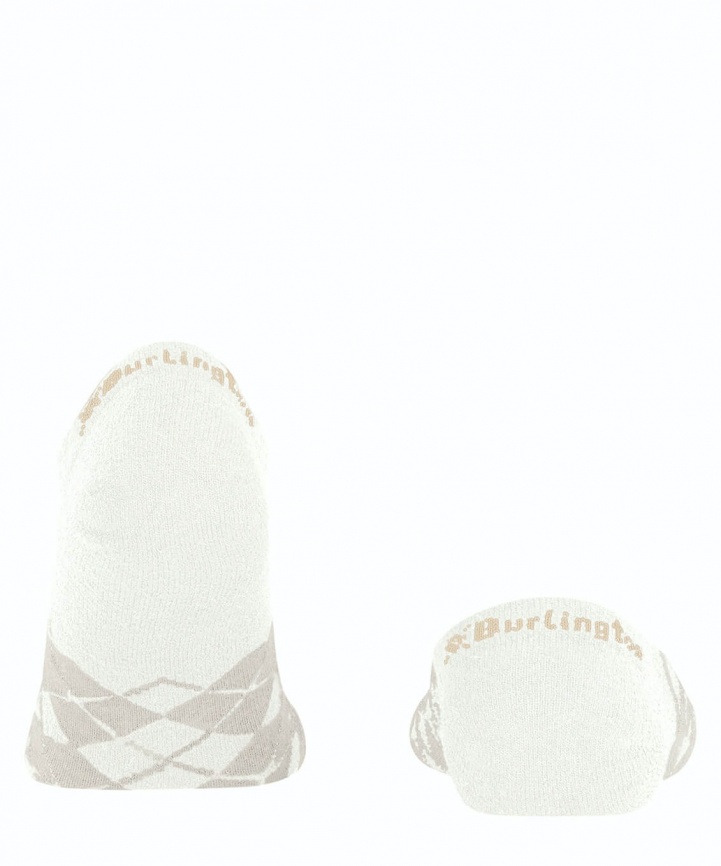 Носки мужские BURLINGTON Soft Argyle (Белый) фото 2