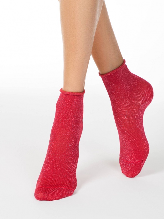 Женские носки CONTE Classic (Красный) фото 1