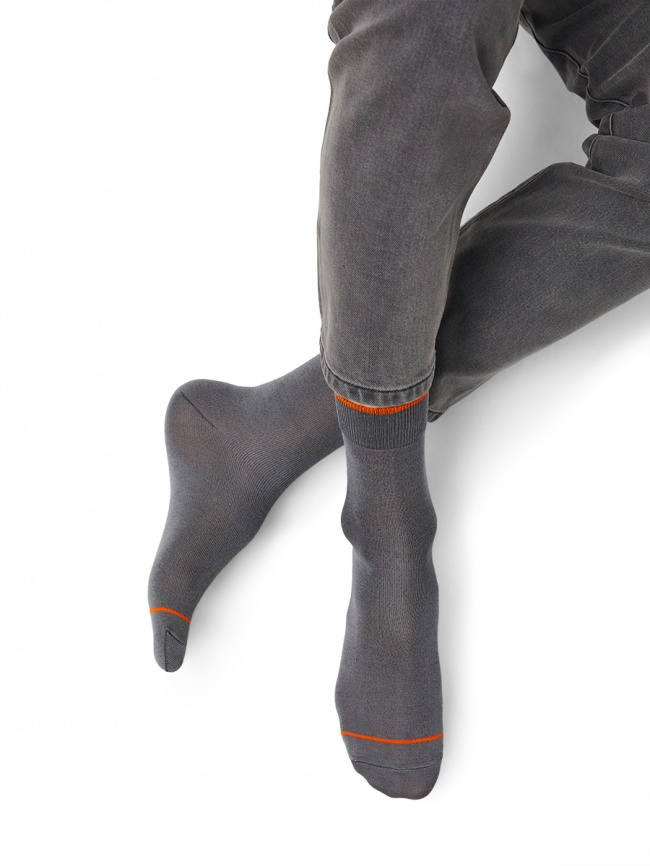 Мужские носки OMSA Classic (Grigio) фото 3