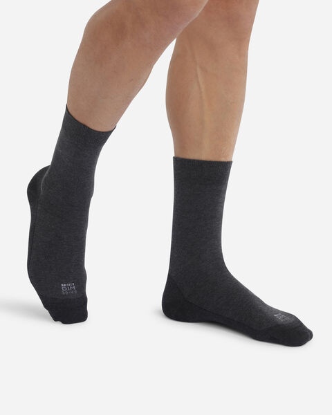 Набор мужских носков DIM Ultra Resist (2 пары) (Антрацит) фото 1