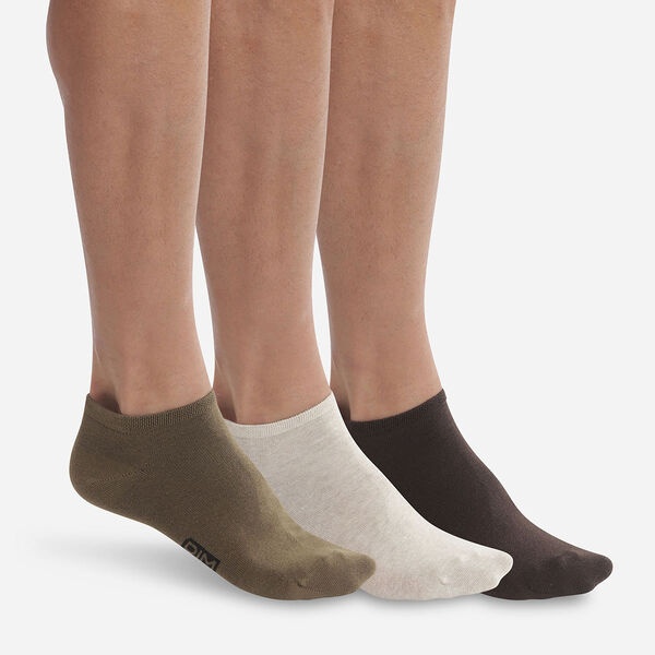 Набор мужских носков DIM Classic Cotton (3 пары) (Хаки/Коричневый/Бежевый) фото 1